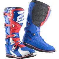 Bogotto MX-7 S Motocross Bottes Blanc Rouge Bleu Taille 43