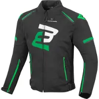 Bogotto Sparrow Imperméables Noir Vert Blouson Textile Taille S