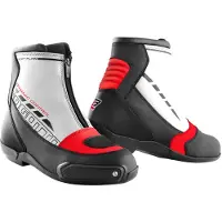 Bogotto Lap Blanc Noir Rouge Chaussures de Moto Taille 44