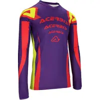 Acerbis Mx J-track Askar Long Sleeve Jersey Violet M