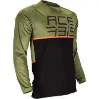 Acerbis Razorcrest Jersey vélo, noir/vert, S