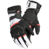 Dane Odin Gants Gris Rouges Imperméables Taille M