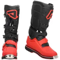 Acerbis X-Rock MM2 Bottes Motocross Noir Rouge Taille 46