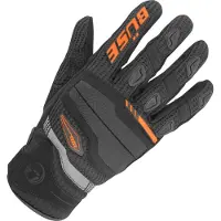 Büse Fresh Gants Noirs Oranges Taille 7