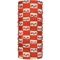 Buff Original EcoStretch Skull Plaid Couvre-chef multifonctionnel