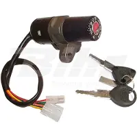 Vparts Rieju Mrx/smx Ignition Switch Noir