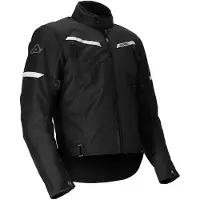 Acerbis Veste textile pour moto X-Street, modèle pour femmes, couleur noire, taille M