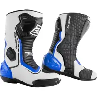 Bogotto Race-X Bottes Blanc Bleu Noir Taille 48