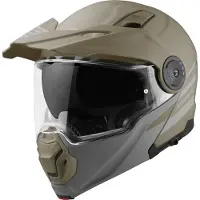 Bogotto FG-102 Duo Marron Fiberglass Casque Modulable Taille L