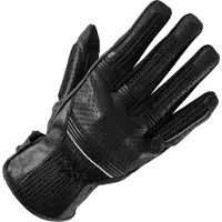 Büse Breeze Femme Gants Noirs Perforés Taille 9