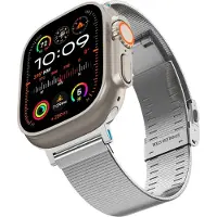 Spigen AMP07224 (Acier inoxydable), Sangles de montre, Argent