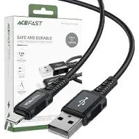 Acefast Mfi Usb - Lightning cable 1.8M, 2.4A Black (C4-02 A Black)