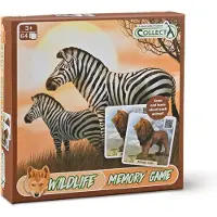 Collecta Jeu de mémoire « Animaux sauvages » - Marron Marron - Taille unique