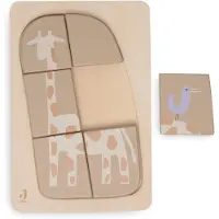 Jollein Puzzle en bois jungle jambo girafe