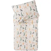Jollein Housse De Couette Et Taie 100x140 Cm Jungle Jambo - Jollein