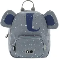Trixie sac à dos bleu - petit sac d'école Mrs. Elephant hydrofuge