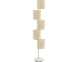 Light & Living Lampe de pied Benigno avec 5 hottes à sable