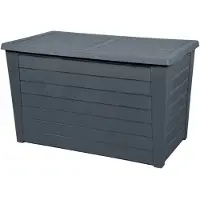 Eda Plastiques Coffre De Jardin Baya 250l Rangement Extérieur Compact Et Résistant - Eda