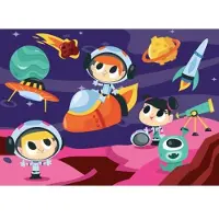 Bluebird Puzzle Dans l'Espace