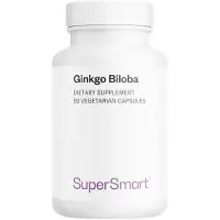 SuperSmart Ginkgo Biloba Dietary Supplement - 90 Gél. Vég.
