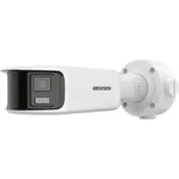 Hikvision DS-2CD3T87G2P-LSU/SL(4mm)(C)(O-STD) Bullet 8MP Smart IP (5120 x 1440 pixels), Caméra réseau, Blanc, Noir