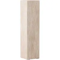 Ebuy24 Ramsvik table d’appoint blanc beige.