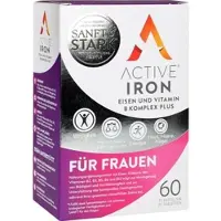 EB Vertriebs GmbH Active Iron Complexe de fer et de vitamine B plus capsules et comprimés pour femmes, 60 pcs. emballage combiné