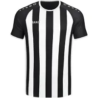 Jako Inter Maillot manches courtes homme - Noir / Blanc / Argent