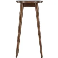 Ebuy24 Mollösand tabouret de bar bois mocca