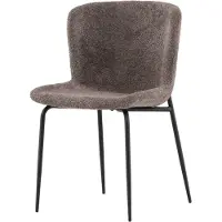 Ebuy24 Modesto chaise de salle à manger marron.