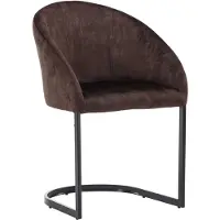 Venture Home - Chaise Evening Marron foncé - Pack de 2