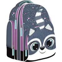St. Majewski Sac à dos scolaire pour enfants Raton laveur fille Tornister bambino