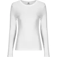 Petit Bateau T-shirt ML COL ROND femmes - Blanc - EU L
