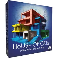 Matagot Jeu de socit House of Cats - Engagez-vous dans une bataille fantaisiste d'esprit et de chance ! Jeu de stratgie amusant Roll and Write