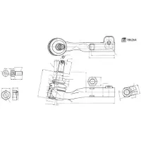 FEBI BILSTEIN Rotule de direction 186264