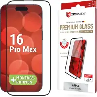 Displex Protection d'écran en verre trempé Real Glass Apple iPhone 16 Pro Max