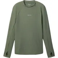 Nnormal - T-shirt long de course - Trail Long Sleeve Dark Green pour Homme en Nylon - Taille S - Vert