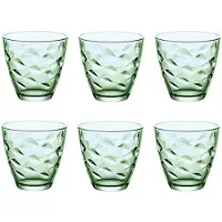 Bormioli Rocco Verre à eau Flora, Verres, Vert