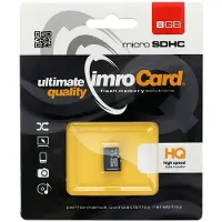 IMRO CARTE MEMOIRE microSD 8GB sans adaptateur SD