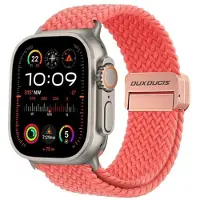 DUX MIXTURE PRO bracelet tressé adapté à l'Apple Watch 38 / 40 / 41 mm goyave