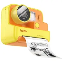 Hoco Appareil photo pour enfants avec imprimante DV200 jaune