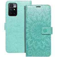 Noname Coque arrière OEM MEZZO Book case pour XIAOMI Redmi 10 / 10 2022 mandala vert (Xiaomi Redmi 10), Coque pour téléphone portable, Vert