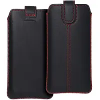 Forcell Other OEM Pocket Universal Case Ultra Slim M4 - for Iphone 5/5S/5SE/5C black (Apple iPhone 5, Apple iPhone 5c, Apple iPhone 5s), Coque pour téléphone portable, Noir