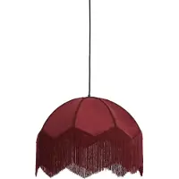 Light & Living Lampe suspendue Malacia Ø 60cm - velouté bordeaux