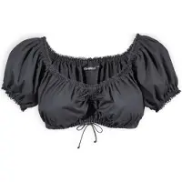 Stockerpoint Blouse folklorique noir