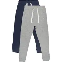Minymo Pantalon bleu foncé / gris