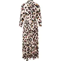 Y.A.S Robe-chemise 'YASSavanna' sable / marron / rose ancienne / noir