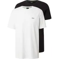 BOSS T-Shirt noir / blanc