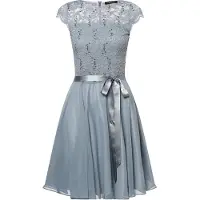 Swing Robe de cocktail bleu fumé
