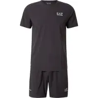 Emporio Armani Survêtement noir / blanc